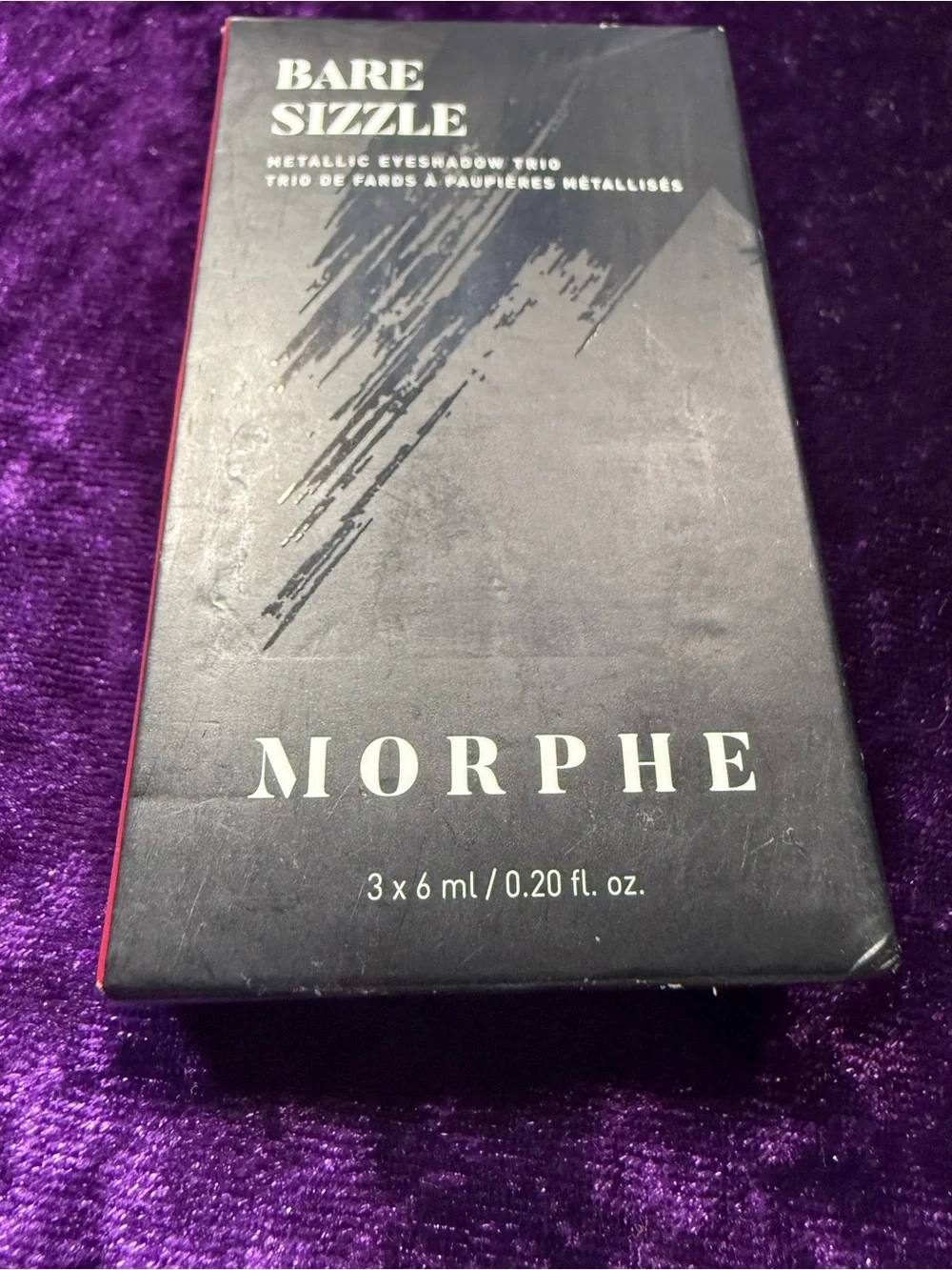 Morphe BARE SIZZLE METALLIC EYESHADOW TRIO